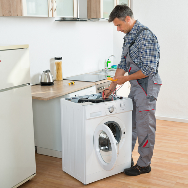 can you walk me through the steps of troubleshooting my washer issue in De Soto IL